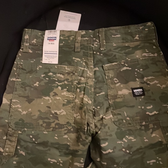 Levi’s Denizen slim carpenter camo pants size 14 regular NWT - Picture 6 of 9